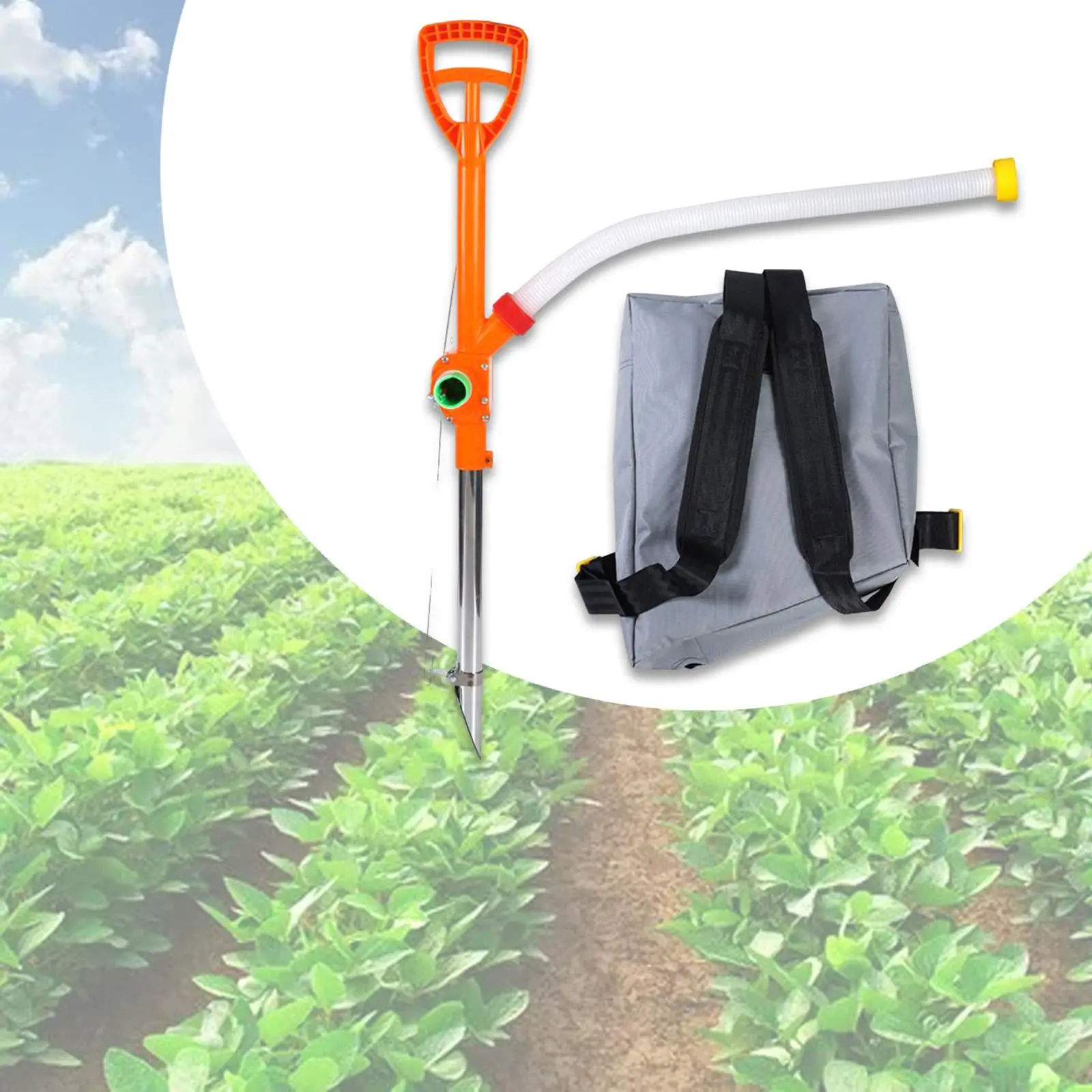 Fertilizer Spreader Feeder Tool Multifunction Fertilizer Applicator for Corn Vegetables on The Farm Sugar Fruit Trees
Fertilizer Spreader Feeder Tool Multifunction Fertilizer Applicator for Corn Vegetables on The Farm Sugar Fruit Trees
