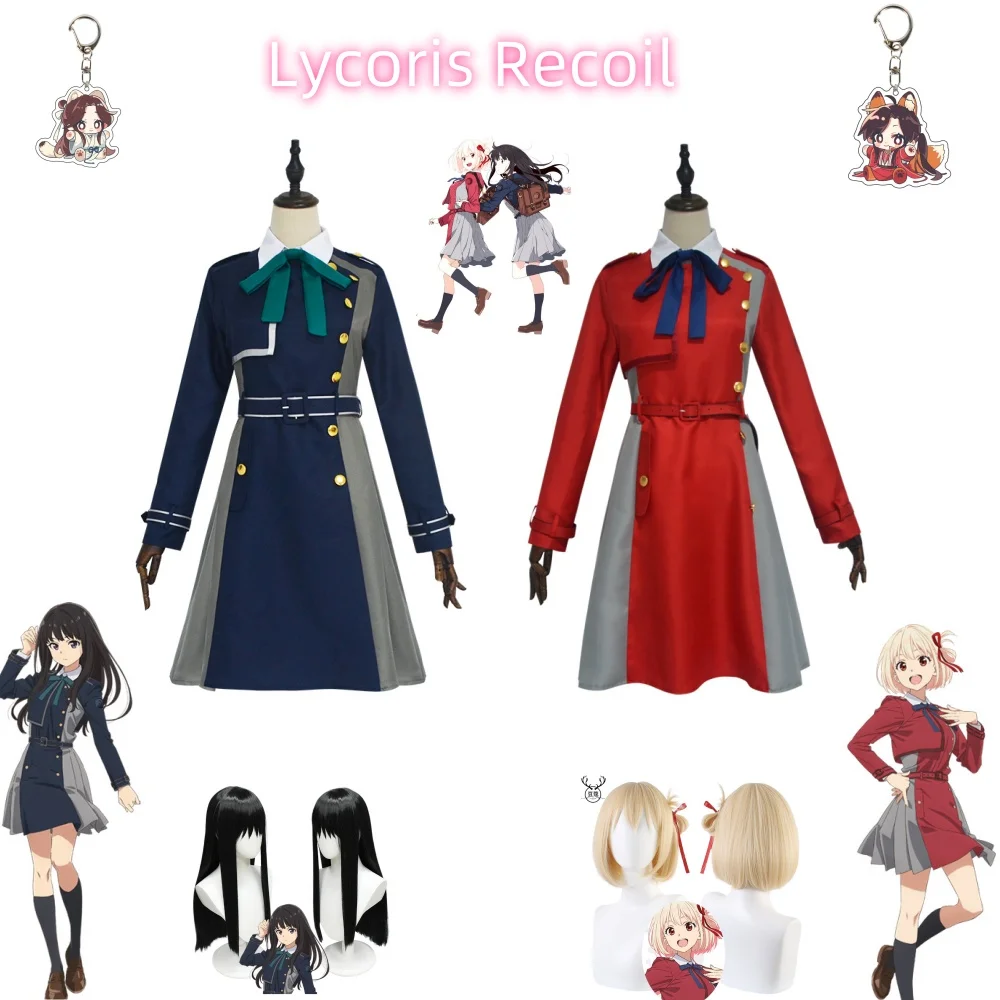 Костюм для косплея Lycoris Recoil из аниме nishikier Chisato Inoue Takina, косплей, платье, Униформа, парик, костюм на Хэллоуин, костюмы для женщин
Костюм для косплея Lycoris Recoil из аниме nishikier Chisato Inoue Takina, косплей, платье, Униформа, парик, костюм на Хэллоуин, костюмы для женщин