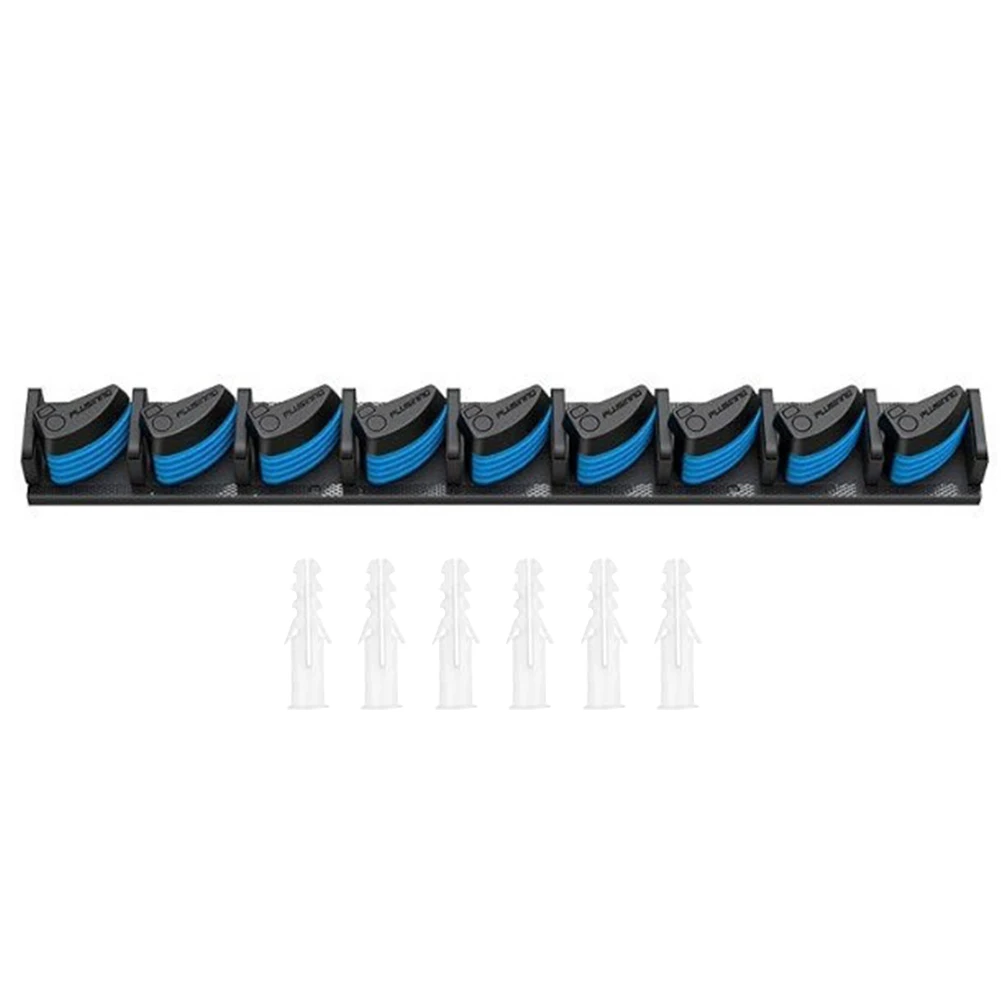 Wall Mounted Fishing Rod Holder Vertical and Horizontal Fishing Rod Storage Hanging Bracket Display Hanger for Storing 9 Rods
Wall Mounted Fishing Rod Holder Vertical and Horizontal Fishing Rod Storage Hanging Bracket Display Hanger for Storing 9 Rods