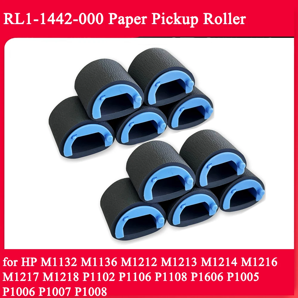 10pcs RL1-1442-000 RL1-1443 Paper Pickup Roller for HP P1005 P1006 P1007 P1008 P1009 P1108 P1106 P1102 P1102W M1132 M1213 M1216
10pcs RL1-1442-000 RL1-1443 Paper Pickup Roller for HP P1005 P1006 P1007 P1008 P1009 P1108 P1106 P1102 P1102W M1132 M1213 M1216
