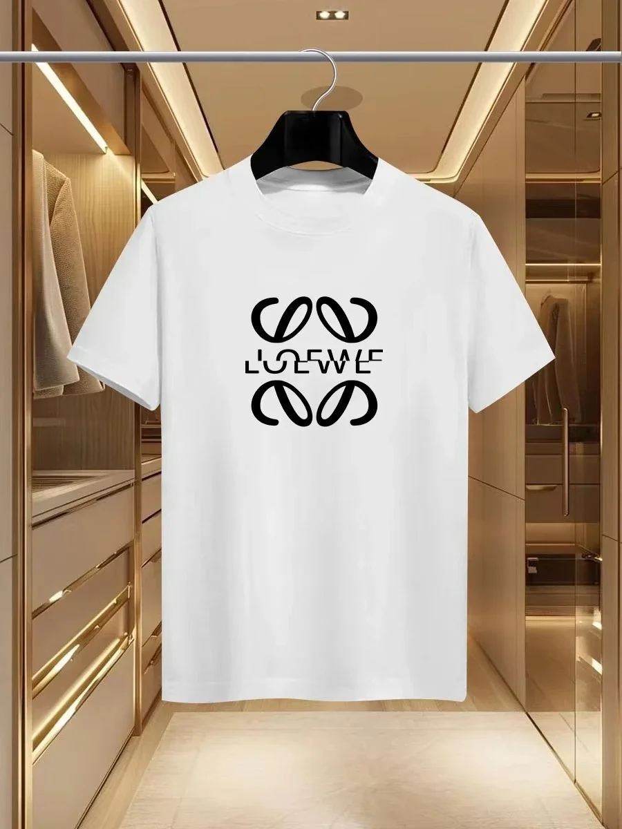 2025 New Men's and Women's Summer Luxury Fashion Brand Cotton Round Neck Printed Short Sleeved T-shirt Casual Fashion Breathable
2025 New Men's and Women's Summer Luxury Fashion Brand Cotton Round Neck Printed Short Sleeved T-shirt Casual Fashion Breathable
