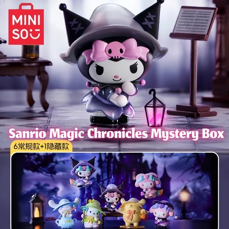 MINISO Sanrio Magic Chronicles Mystery Box Kawaii Anime Collectible Figurine Enchanted Series Desktop Display Shelf Decor
MINISO Sanrio Magic Chronicles Mystery Box Kawaii Anime Collectible Figurine Enchanted Series Desktop Display Shelf Decor