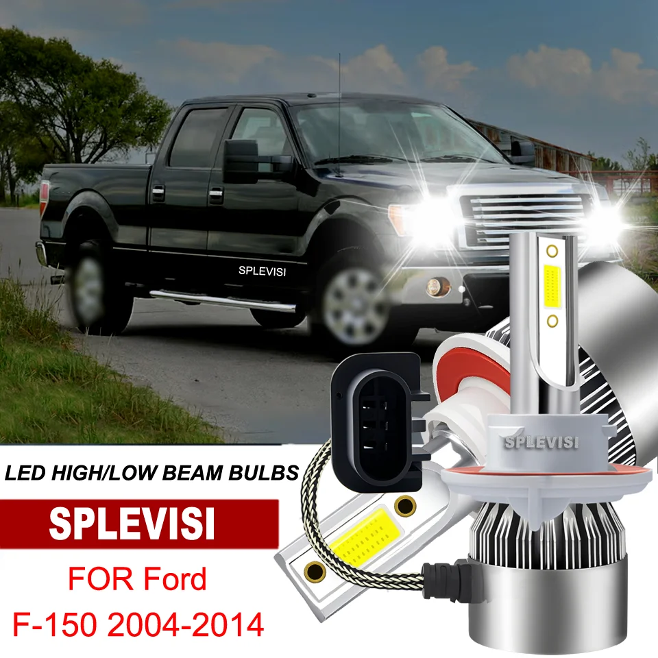 2x H13/9008 LED Bulbs Dual Beam for Rainy Conditions For Ford F-150 2004 2005 2006 2007 2008 2009 2010 2011 2012 2013 2014
2x H13/9008 LED Bulbs Dual Beam for Rainy Conditions For Ford F-150 2004 2005 2006 2007 2008 2009 2010 2011 2012 2013 2014