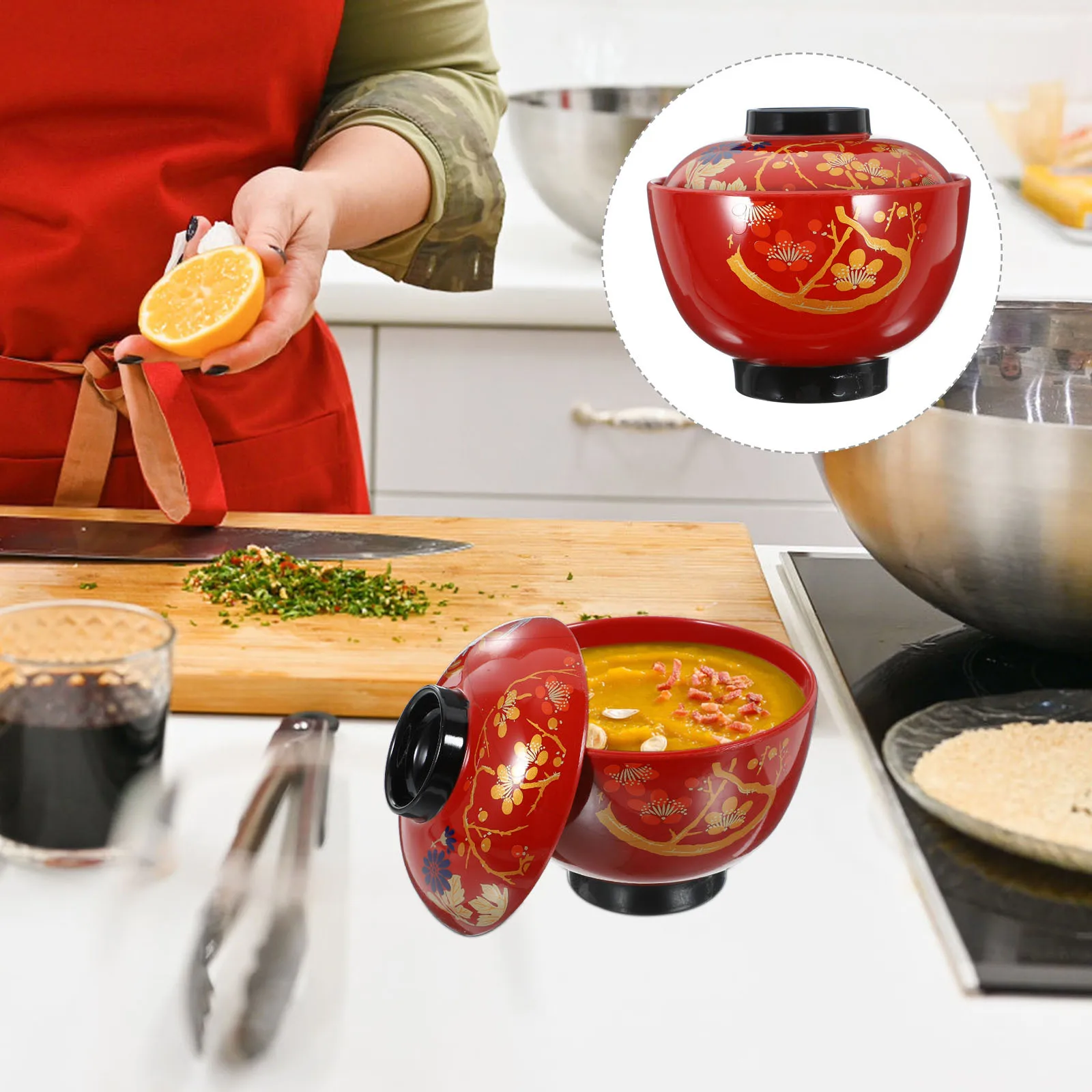 Japanese Soup Bowl Large Capacity Compact High Temperature Resistant Multi-Function Soup Rice Bowl for Izakaya
Japanese Soup Bowl Large Capacity Compact High Temperature Resistant Multi-Function Soup Rice Bowl for Izakaya