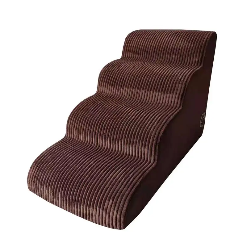 4 Tiers Steps Pet Stairs | Non-slip Soft Washable Removable Ramp Stairs | For Small Dogs Cats Training Play Steps 80x42x50cm
4 Tiers Steps Pet Stairs | Non-slip Soft Washable Removable Ramp Stairs | For Small Dogs Cats Training Play Steps 80x42x50cm
