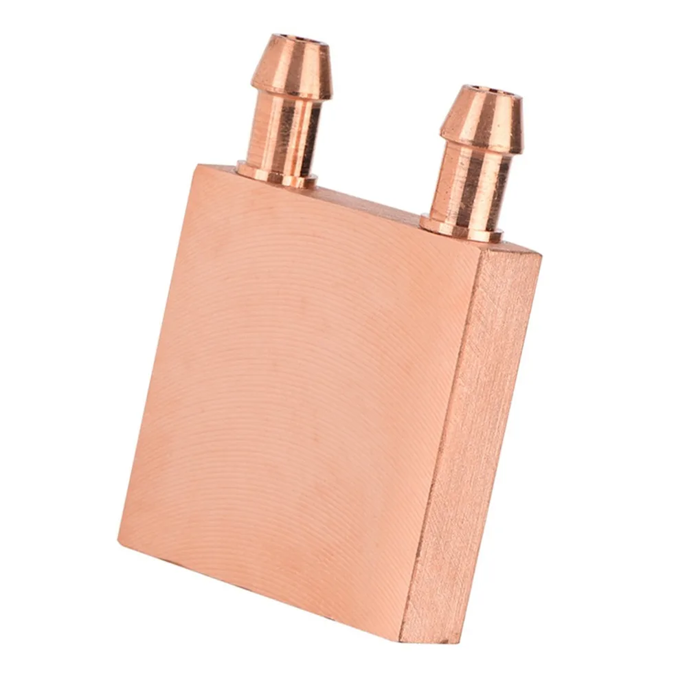 Durable 40 * 40 * 10mm Water Cooling Block Copper High Performance Liquid Water Cooler Water-Cooled Exchanger Radiator Heatsink
Durable 40 * 40 * 10mm Water Cooling Block Copper High Performance Liquid Water Cooler Water-Cooled Exchanger Radiator Heatsink