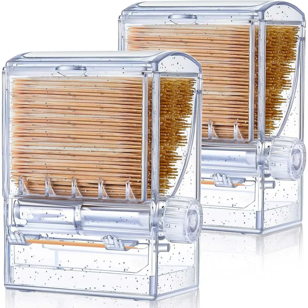 Clear Acrylic Toothpick Dispenser with Automatic Switch, Ideal for Kitchen, Home, and Party Use
Clear Acrylic Toothpick Dispenser with Automatic Switch, Ideal for Kitchen, Home, and Party Use
