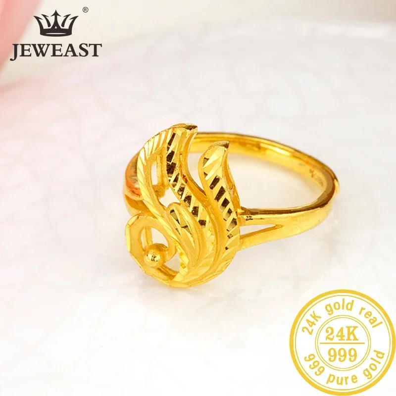 24K Pure Gold Ring Real AU 999 Solid Gold Rings Elegant Shiny Heart Beautiful Upscale Trendy Classic Jewelry Hot Sell New 2025
24K Pure Gold Ring Real AU 999 Solid Gold Rings Elegant Shiny Heart Beautiful Upscale Trendy Classic Jewelry Hot Sell New 2025