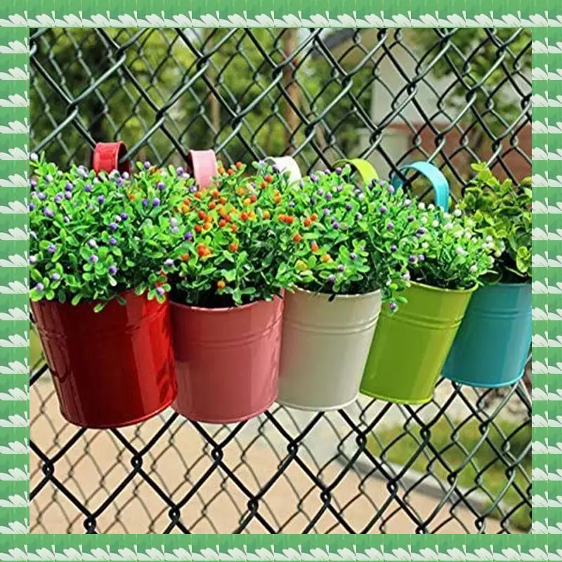 Pack Of 10 Hanging Flower Pots 13Cm Balcony Pot Flower Pot Hanging Pot Balcony Garden Pots Wall Planter With Mini Tool
Pack Of 10 Hanging Flower Pots 13Cm Balcony Pot Flower Pot Hanging Pot Balcony Garden Pots Wall Planter With Mini Tool