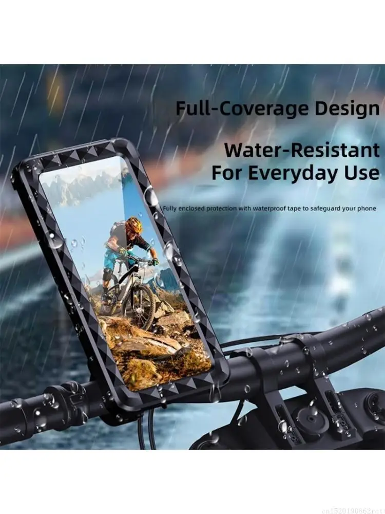 D5BB 360 Degree Rotatable Waterproof Phone Mount with Fast Release & Not Shock Design Easy to Use for Bike Motorcycle
D5BB 360 Degree Rotatable Waterproof Phone Mount with Fast Release & Not Shock Design Easy to Use for Bike Motorcycle