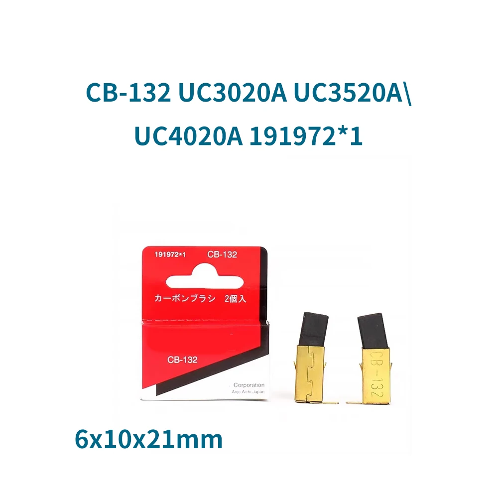 Carbon brushes for Makita CB-132 CB132 CB 132 UC3020A UC3520A UC4020A 191972*1 Chain saws Accessories Replacement
Carbon brushes for Makita CB-132 CB132 CB 132 UC3020A UC3520A UC4020A 191972*1 Chain saws Accessories Replacement