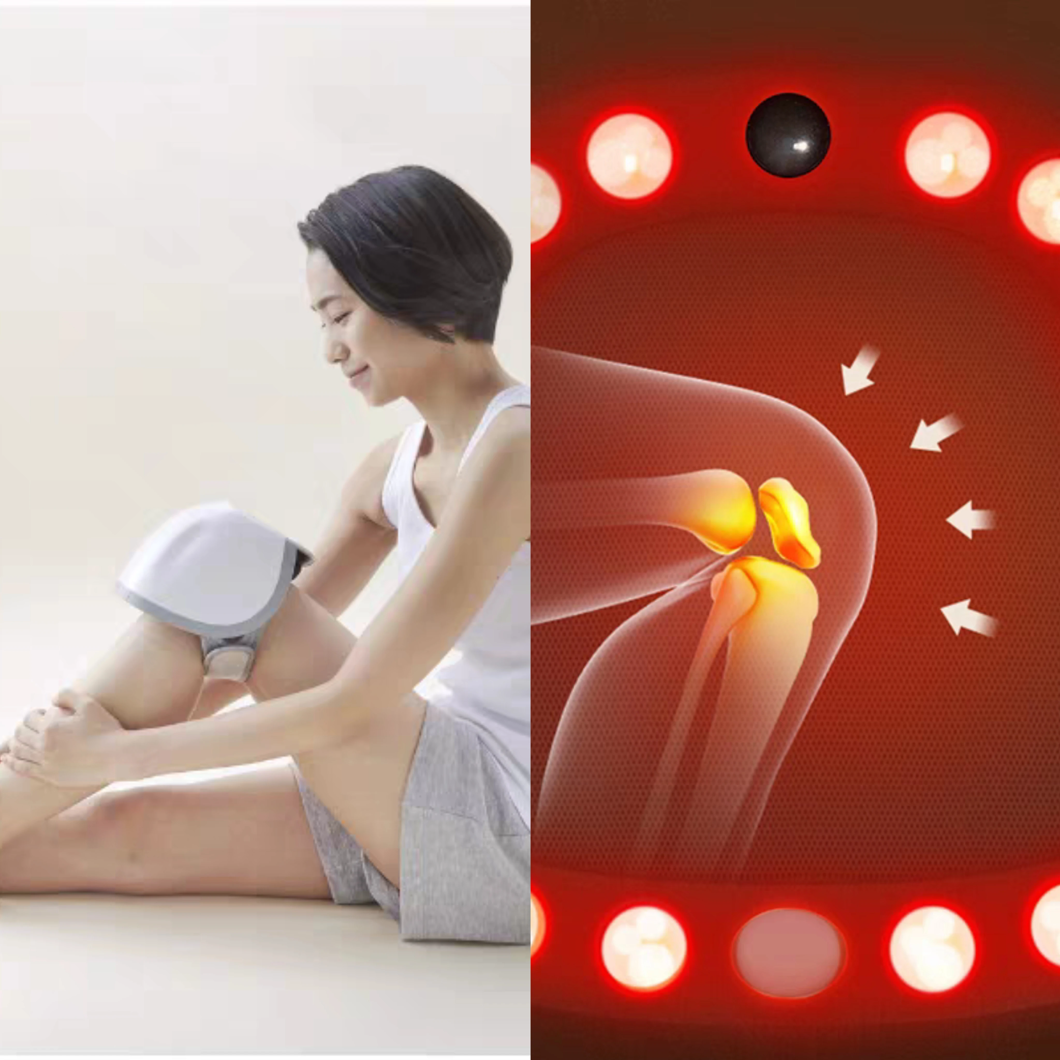 Electric Knee Heating with Air Compression Knee Extension Integrated Infrared ArthritisMuscle RelaxationKnee Support Healthcare
Electric Knee Heating with Air Compression Knee Extension Integrated Infrared ArthritisMuscle RelaxationKnee Support Healthcare