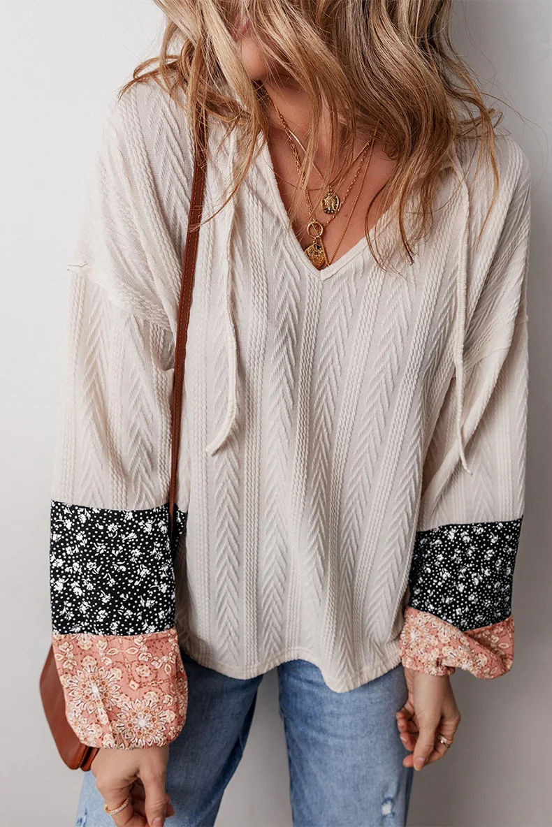 Autumn New Style Pullover V-neck Sweater For Women American Casual All-match Loose Long-sleeved Tops For Woman Shirts
Autumn New Style Pullover V-neck Sweater For Women American Casual All-match Loose Long-sleeved Tops For Woman Shirts
