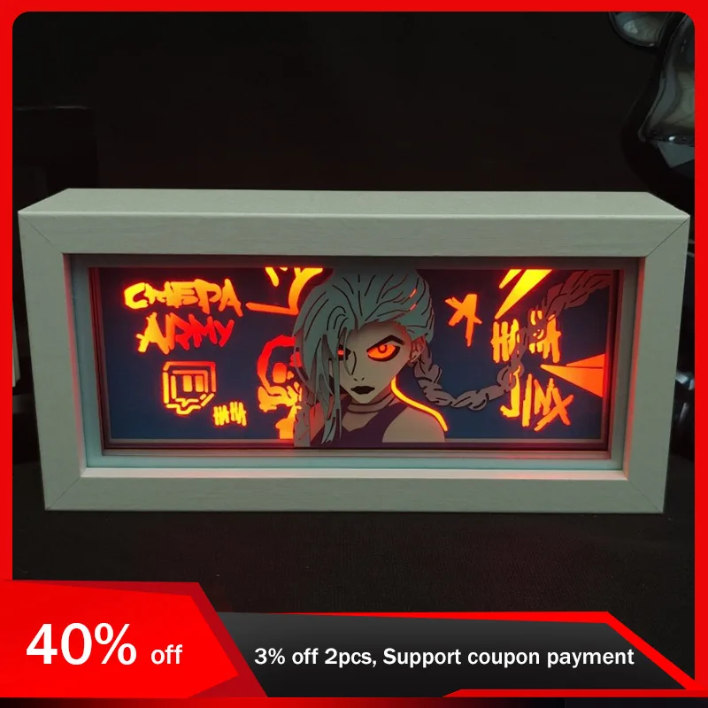 19.8cm/7.8in League Of Legends 3D Anime Light Boxs Game Peripherals Cartoon Multiple Colors Table Collectible Bedroom Decoration
19.8cm/7.8in League Of Legends 3D Anime Light Boxs Game Peripherals Cartoon Multiple Colors Table Collectible Bedroom Decoration