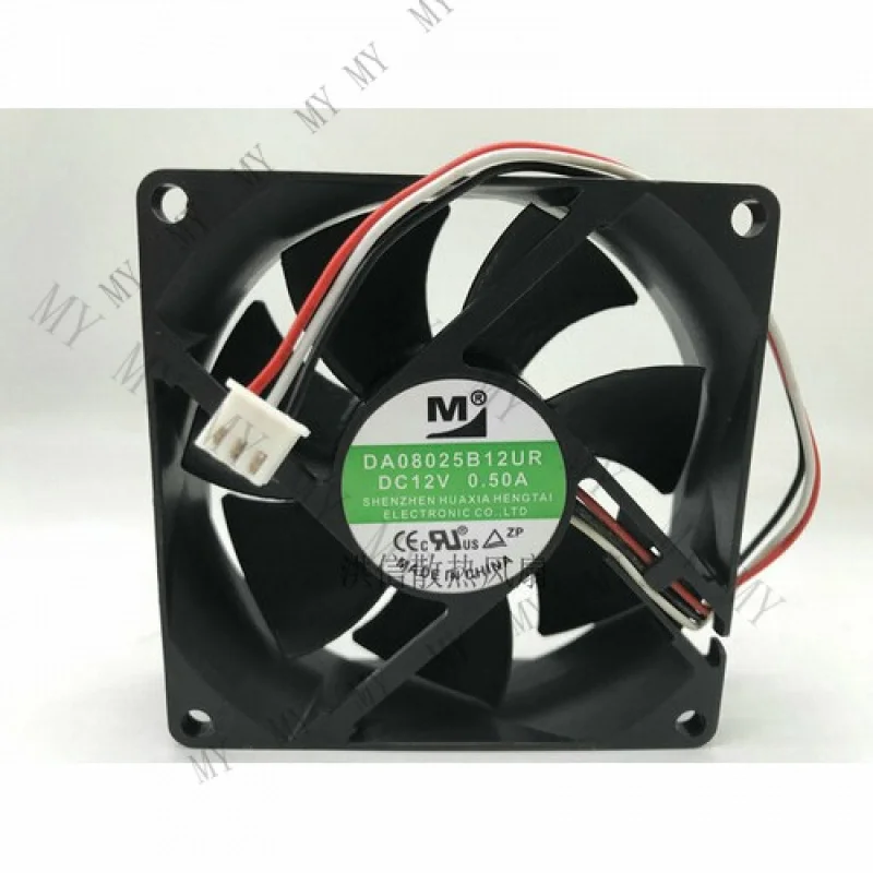 TT for M Fan DA08025B12UR DC12V 0.50A 8025 8cm 3-Wire Cooling Fan
TT for M Fan DA08025B12UR DC12V 0.50A 8025 8cm 3-Wire Cooling Fan