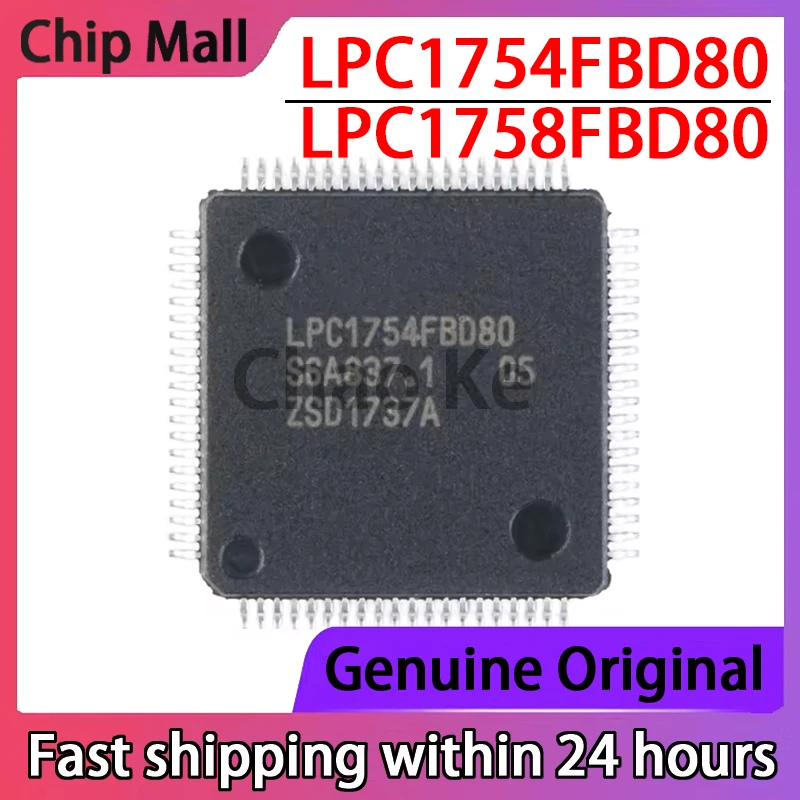 1 шт. LPC1754FBD80 LPC1758FBD80 LQFP80 новый оригинальный MCU Встроенный микроконтроллер IC
1 шт. LPC1754FBD80 LPC1758FBD80 LQFP80 новый оригинальный MCU Встроенный микроконтроллер IC
