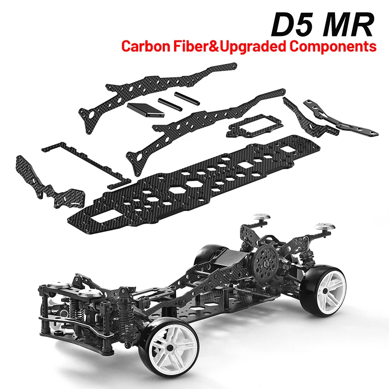 3RACING D5S MR High Traction Carbon Fiber Aluminum Alloy Upgrade Kit Black for 1/10 Drift Car Model RC Remote Control Toy Car
3RACING D5S MR High Traction Carbon Fiber Aluminum Alloy Upgrade Kit Black for 1/10 Drift Car Model RC Remote Control Toy Car