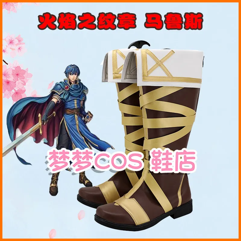 Fire Emblem Marth Cosplay Shoes Marth Boots Halloween Party Christmas Cosplay Marth Boots
Fire Emblem Marth Cosplay Shoes Marth Boots Halloween Party Christmas Cosplay Marth Boots