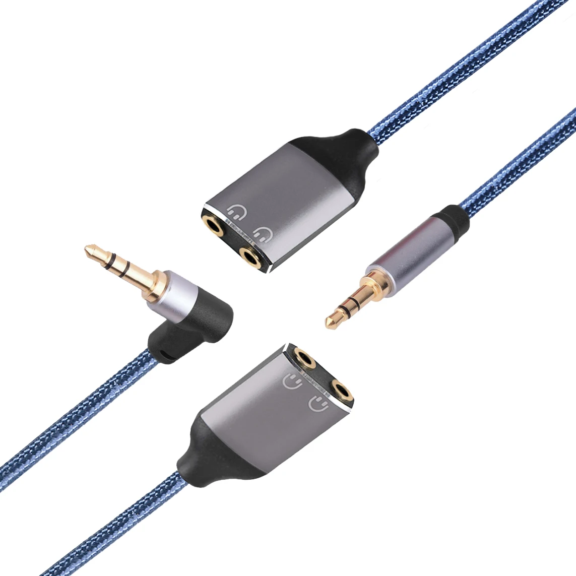 0.3m 1m Headphone Splitter for MP3 Phone Computer TRS 3.5mm Male To 2 Female Jack Audio Extension Cord Stereo AUX Adapter Cable
0.3m 1m Headphone Splitter for MP3 Phone Computer TRS 3.5mm Male To 2 Female Jack Audio Extension Cord Stereo AUX Adapter Cable