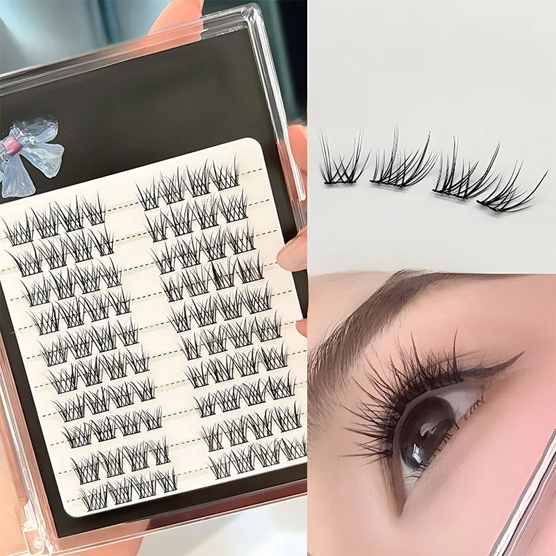 Thick Segmented False Eyelash Extension DIY Natural Individual Lash Makeup Tools Soft Easy to Operate Eyelashes Wholesale
Thick Segmented False Eyelash Extension DIY Natural Individual Lash Makeup Tools Soft Easy to Operate Eyelashes Wholesale