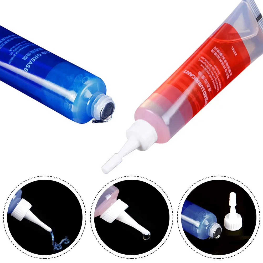 Portable Outdoor Sports Grease Grease Oil Oil Parts Service Tool 1/2 Pcs 20ml Liquid Maintenance Small Package
Portable Outdoor Sports Grease Grease Oil Oil Parts Service Tool 1/2 Pcs 20ml Liquid Maintenance Small Package