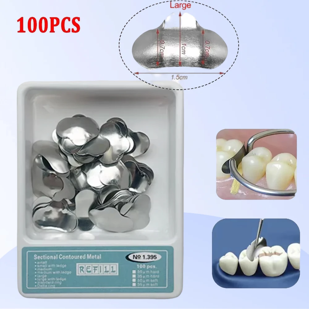 Стоматологическая матрица, секционные контурные матрицы, комплект металлических колец, стоматологические материалы Matriz, ортодонтическая форма зубов
Стоматологическая матрица, секционные контурные матрицы, комплект металлических колец, стоматологические материалы Matriz, ортодонтическая форма зубов