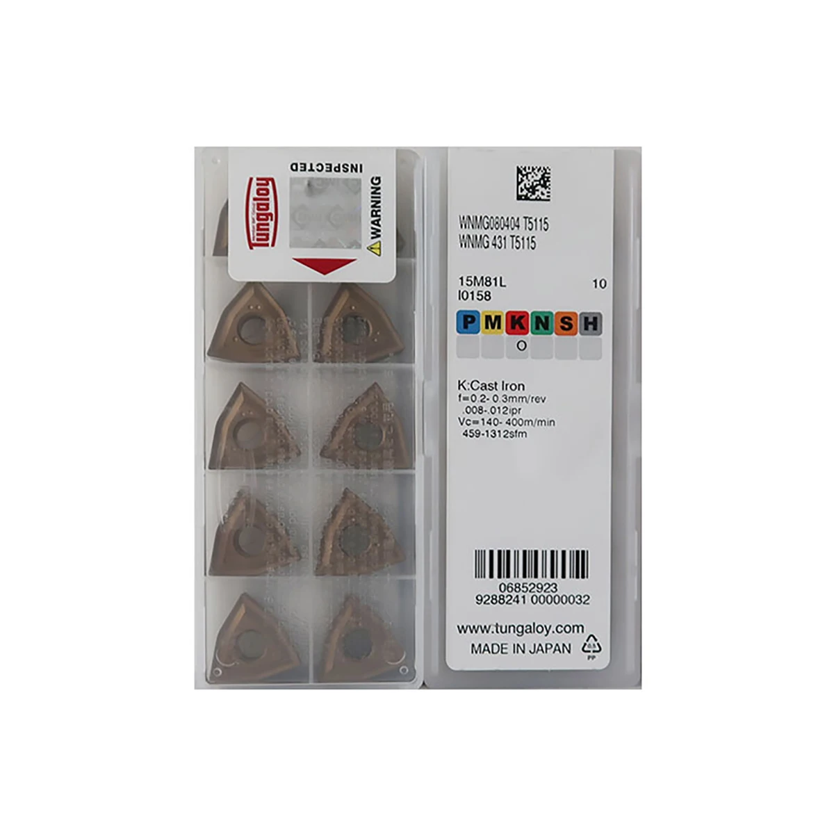 100% Original WNMG Turning Inserts/WNMG08/WNMG0804/WNMG080404 T5115 Medium-Roughing Carbide
100% Original WNMG Turning Inserts/WNMG08/WNMG0804/WNMG080404 T5115 Medium-Roughing Carbide