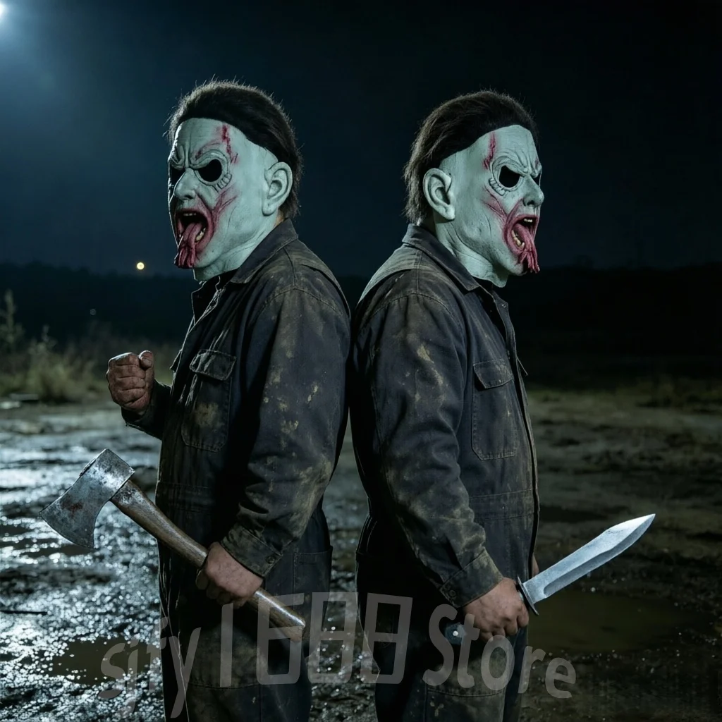 Realistic Michael Myers Mask Horror killer Mask Halloween Carnival Masquerade Party Cosplay Props
Realistic Michael Myers Mask Horror killer Mask Halloween Carnival Masquerade Party Cosplay Props