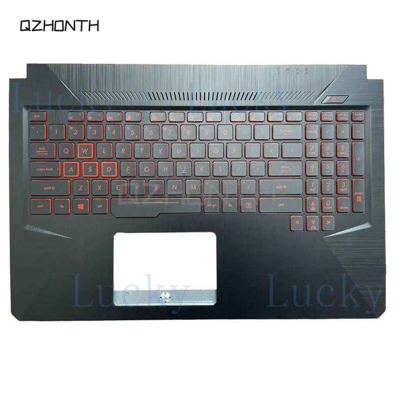 f New For ASUS TUF Gaming FX504 FX504G FX80 FX80G Palmrest Backlit Keyboard Black
f New For ASUS TUF Gaming FX504 FX504G FX80 FX80G Palmrest Backlit Keyboard Black