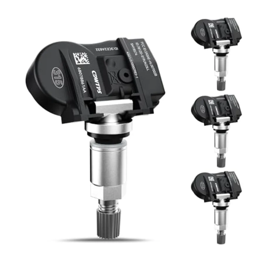 Датчик TPMS для систем контроля давления в шинах Chrysler, Dodge, Jeep 2006-2010 годов, 315 МГц, замена # 56053030AC 56029481AB 56029359AB 4-P
Датчик TPMS для систем контроля давления в шинах Chrysler, Dodge, Jeep 2006-2010 годов, 315 МГц, замена # 56053030AC 56029481AB 56029359AB 4-P
