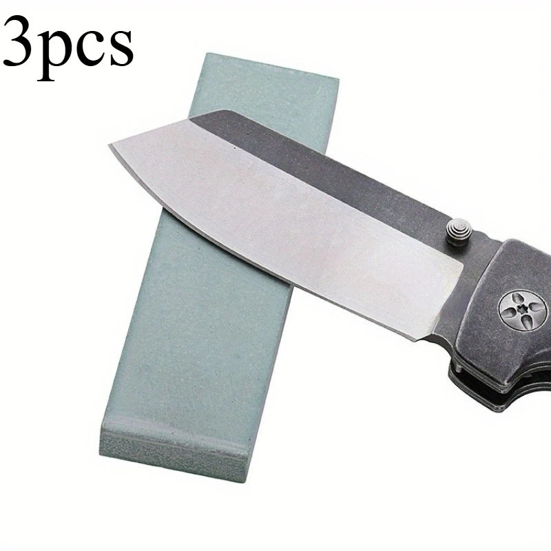 3pcs Double-Sided Sharpening Stone 1pc Silicon Carbide Sharpening Stone Set, Double-Sided Oil Stone with Base
3pcs Double-Sided Sharpening Stone 1pc Silicon Carbide Sharpening Stone Set, Double-Sided Oil Stone with Base