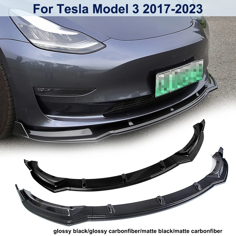 Car Front Bumper Spoiler For Tesla Model3 2017-2023 Replace Bumper Lip Chin Diffuser Protection Guard Spoiler Body Kit Auto Part
Car Front Bumper Spoiler For Tesla Model3 2017-2023 Replace Bumper Lip Chin Diffuser Protection Guard Spoiler Body Kit Auto Part