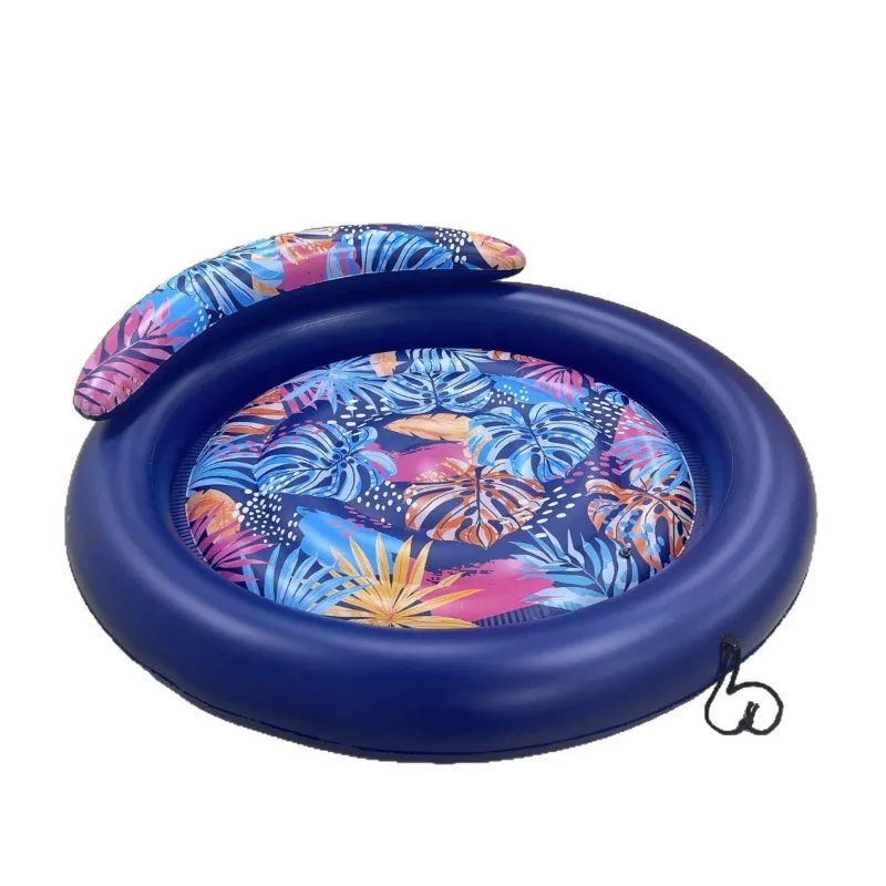 Outdoor inflatable lounge chairs, swimming pool home courtyard pillow printing adult leisure floating row
Outdoor inflatable lounge chairs, swimming pool home courtyard pillow printing adult leisure floating row