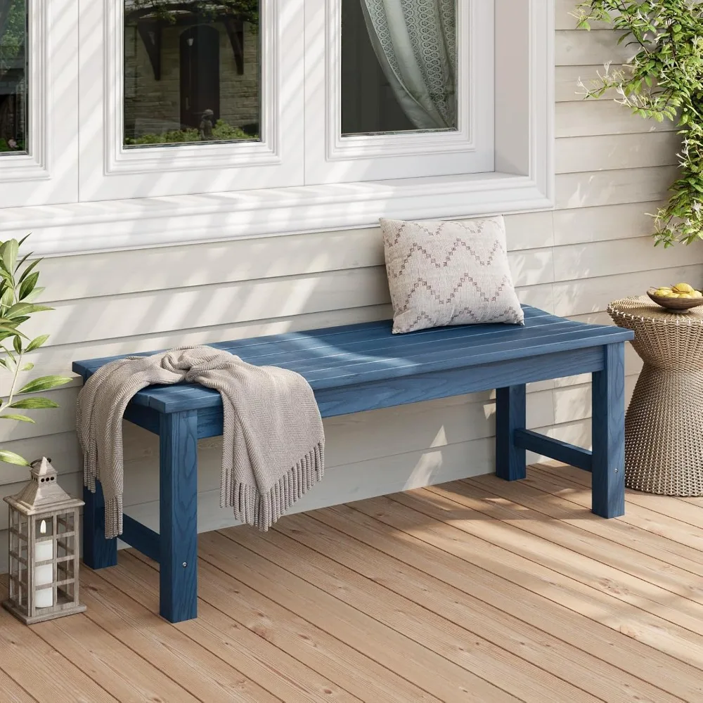 Outdoor Bench, 2-Person Patio Dining Bench, Waterproof Garden Bench, Never Rot or Fade, Customized
Outdoor Bench, 2-Person Patio Dining Bench, Waterproof Garden Bench, Never Rot or Fade, Customized