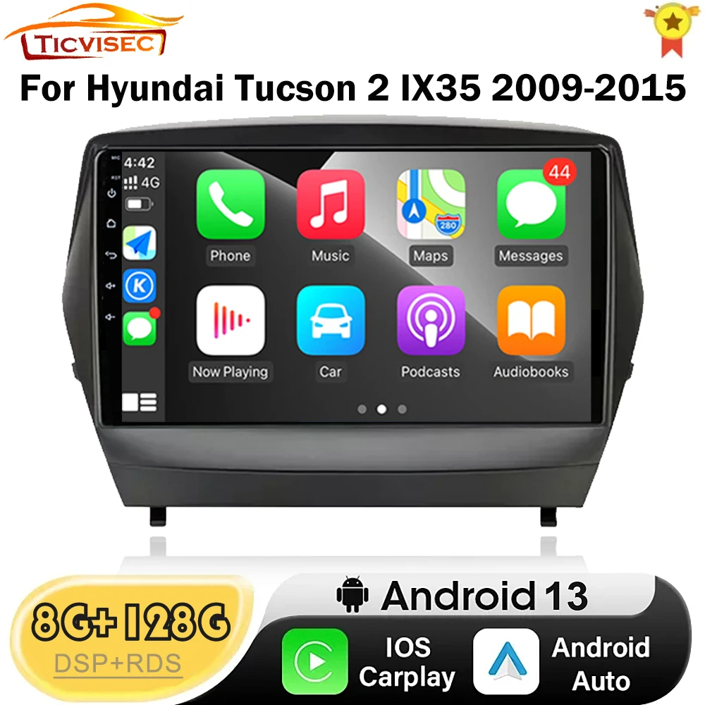2Din 4G Android 13 Car Stereo Radio Multimedia Video Player For Hyundai Tucson 2 LM IX35 2009-2015 Navigation GPS Carplay
2Din 4G Android 13 Car Stereo Radio Multimedia Video Player For Hyundai Tucson 2 LM IX35 2009-2015 Navigation GPS Carplay