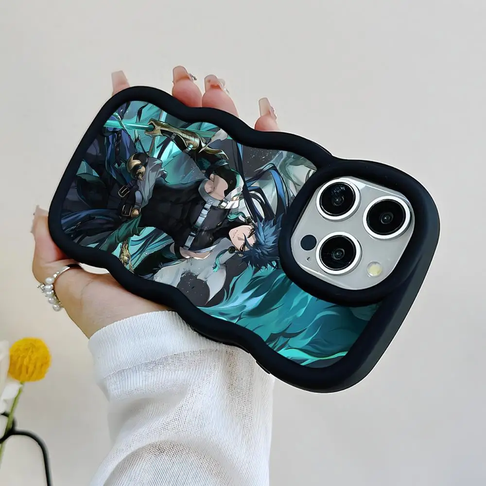 Wuthering Waves Jiyan Phone Case for iPhone 17 16 15 14 13 12 11 Air Pro Max Plus Black Soft TPU Wavy Edge Cover
Wuthering Waves Jiyan Phone Case for iPhone 17 16 15 14 13 12 11 Air Pro Max Plus Black Soft TPU Wavy Edge Cover
