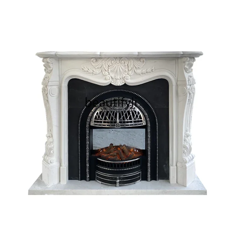 BBFrench natural marble mantel hand-carved three-dimensional white marble stone stone carving interior decoration cabinet
BBFrench natural marble mantel hand-carved three-dimensional white marble stone stone carving interior decoration cabinet