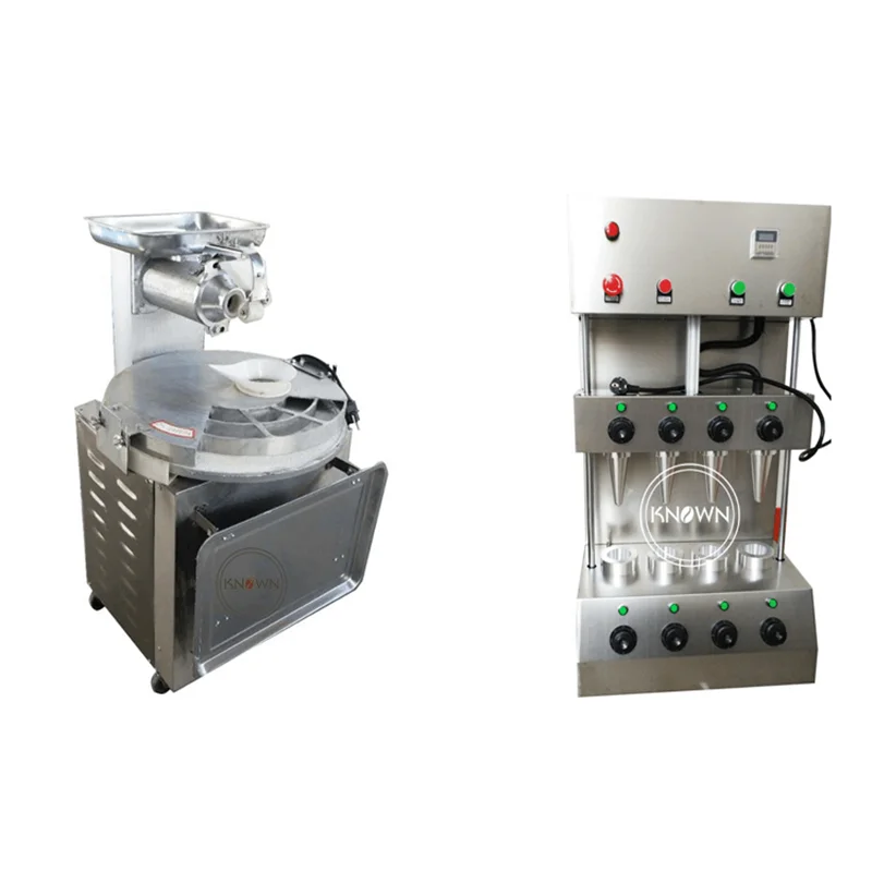 Automatic Pizza Cone Machine Dough Divider Rounder Machine Pizza Cone Maker Set
Automatic Pizza Cone Machine Dough Divider Rounder Machine Pizza Cone Maker Set