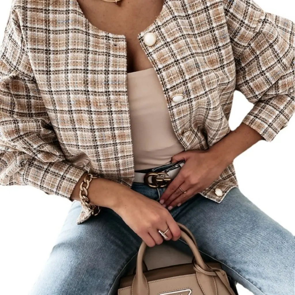 Women's Long Sleeve Short Jacket Coat Autumn Winter Fashion Independent Station Export New Arrivals
Women's Long Sleeve Short Jacket Coat Autumn Winter Fashion Independent Station Export New Arrivals