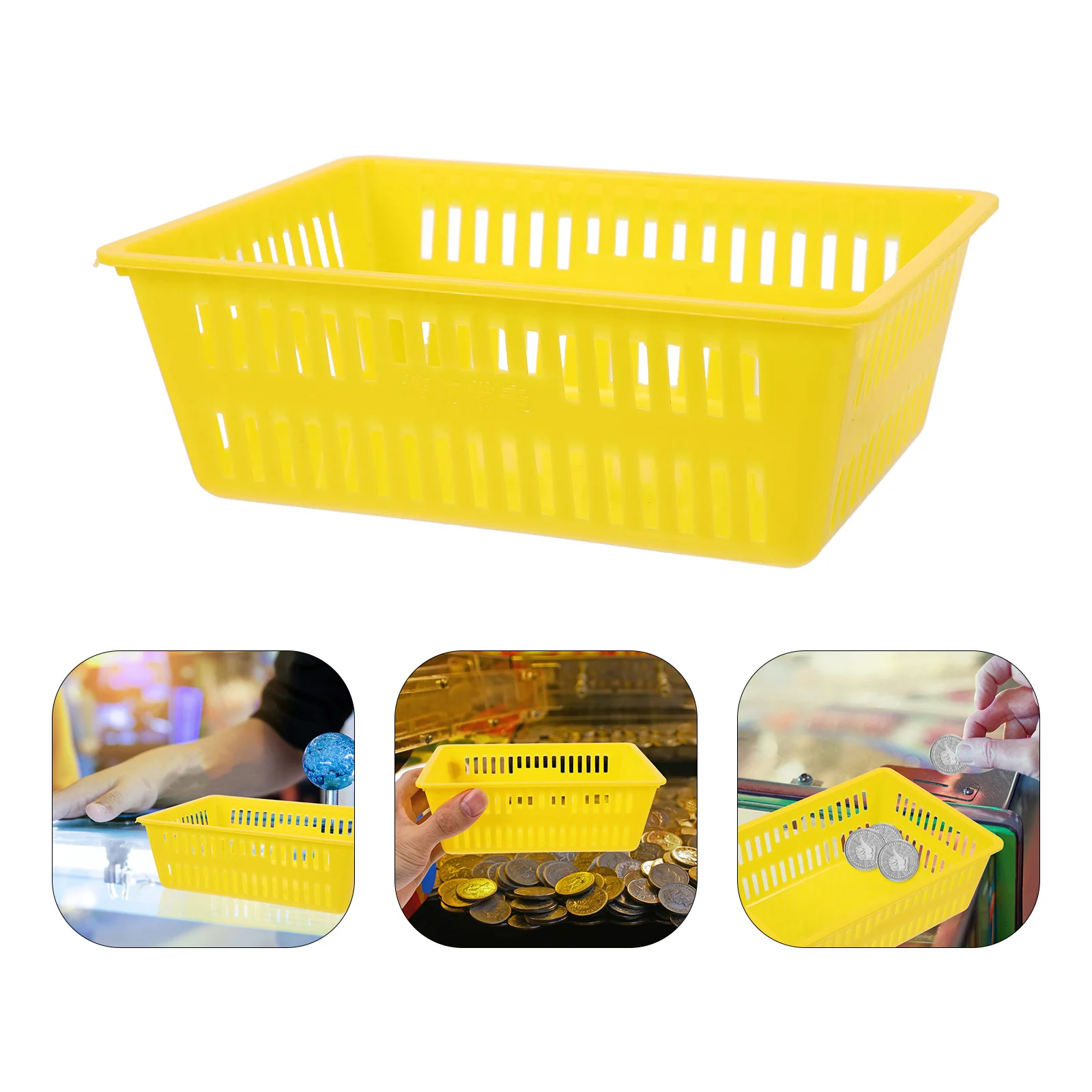 10Pcs Coin Baskets Thickened Plastic Organizer Bins for Game Machines Classroom Storage Small Storage Bins Desk Accessories
10Pcs Coin Baskets Thickened Plastic Organizer Bins for Game Machines Classroom Storage Small Storage Bins Desk Accessories