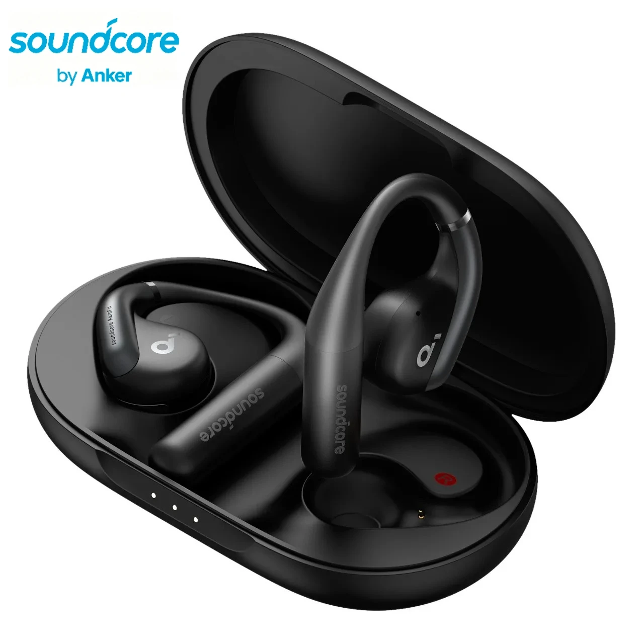 Soundcore by Anker AeroFit Open-Ear Bluetooth Earbuds, IPX7 Waterproof Sport Headphones, Deep Bass 42H Playtime Running Fitness
Soundcore by Anker AeroFit Open-Ear Bluetooth Earbuds, IPX7 Waterproof Sport Headphones, Deep Bass 42H Playtime Running Fitness