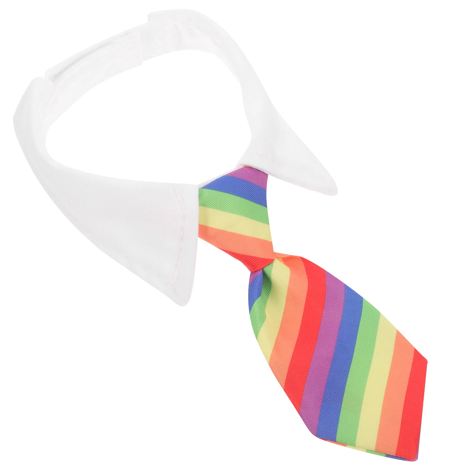 Collars for Dogs Small Accessories Rainbow Necktie Adjustable Size Stripes Costume Accessory Dog Scarf Cat Collar
Collars for Dogs Small Accessories Rainbow Necktie Adjustable Size Stripes Costume Accessory Dog Scarf Cat Collar