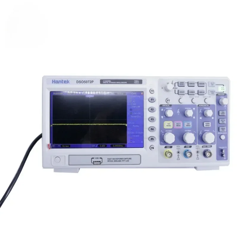 Hantek DSO5072P Digital Storage Oscilloscope 2 Channels 70MHz 1GS/s Real Time Sample Rate USB Host
Hantek DSO5072P Digital Storage Oscilloscope 2 Channels 70MHz 1GS/s Real Time Sample Rate USB Host