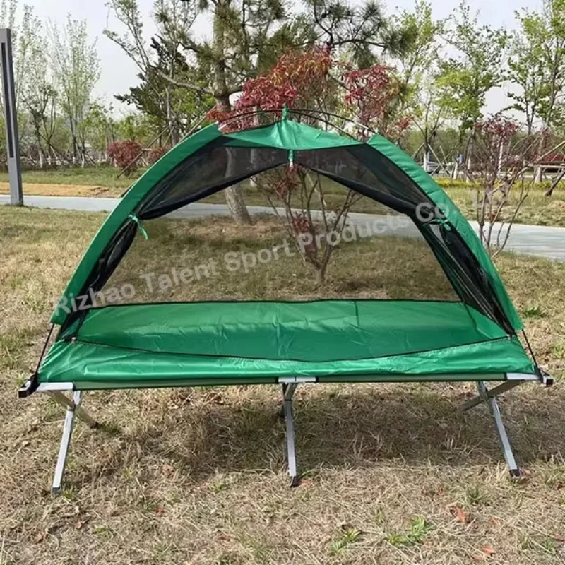 Hot Sale Camping Tent Outdoor Tent Cot Waterproof Eco-Friendly Material with Camp Bed
Hot Sale Camping Tent Outdoor Tent Cot Waterproof Eco-Friendly Material with Camp Bed