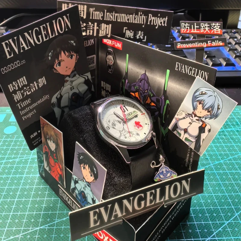 EVANGELION Time Instrumentality Project Wristwatch Blind Box Official Genuine Anime Figures Ornaments Toys Gift For Anime Fans
EVANGELION Time Instrumentality Project Wristwatch Blind Box Official Genuine Anime Figures Ornaments Toys Gift For Anime Fans