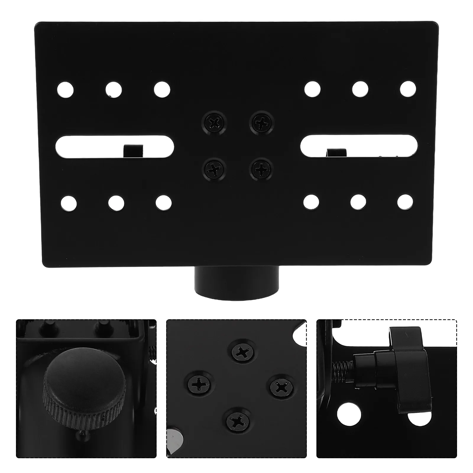 Heavy Duty Speaker Stand Tray Adjustable Iron Tripod Tray Support 17.5x12.5cm for Projectors Laptops Tablets Audio Equipment
Heavy Duty Speaker Stand Tray Adjustable Iron Tripod Tray Support 17.5x12.5cm for Projectors Laptops Tablets Audio Equipment