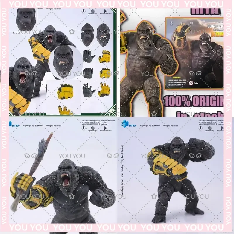 Hiya 16CM 6 Inch Basic Series Exquisite Godzilla x Kong The New Empire Kong B.E.A.S.T. Glove Ver Action Figure for Collectors
Hiya 16CM 6 Inch Basic Series Exquisite Godzilla x Kong The New Empire Kong B.E.A.S.T. Glove Ver Action Figure for Collectors