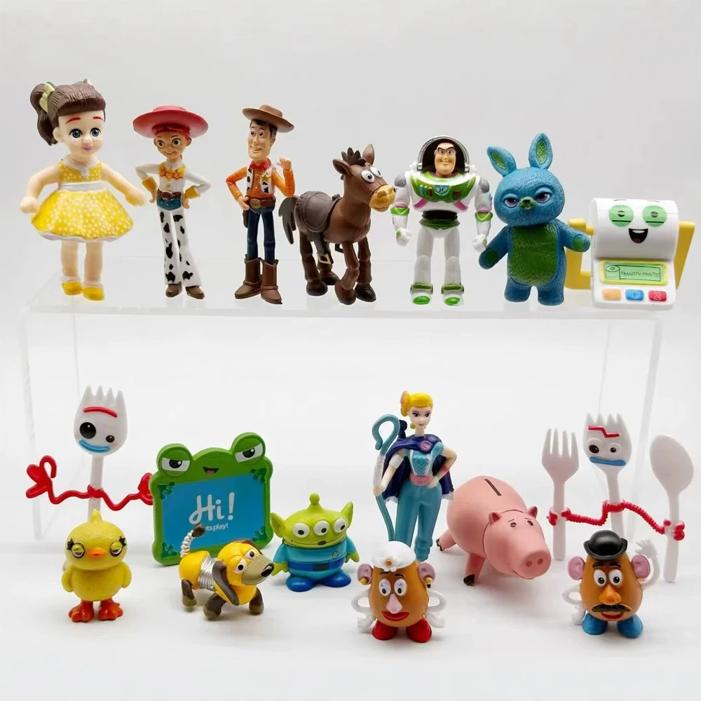 17Pcs/Set Toy Story 4 Characters Woody Buzz Lightyear Q Version Action Doll Toy Figurine Christmas Anime Decoration Gift
17Pcs/Set Toy Story 4 Characters Woody Buzz Lightyear Q Version Action Doll Toy Figurine Christmas Anime Decoration Gift