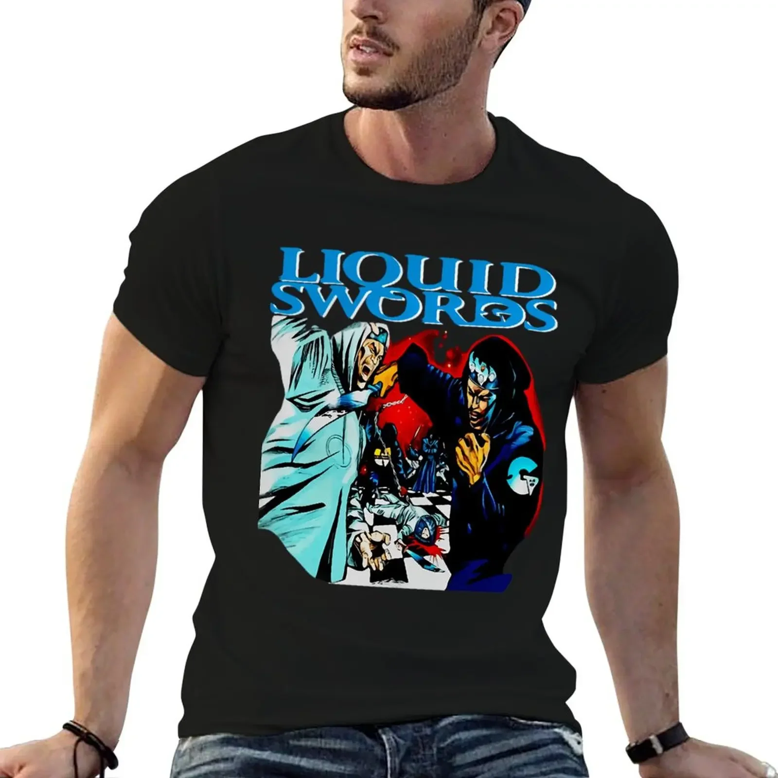 Liquid-Swords T-Shirt baggy shirts vintage anime shirt t shirt men 100℅ cotton
Liquid-Swords T-Shirt baggy shirts vintage anime shirt t shirt men 100℅ cotton