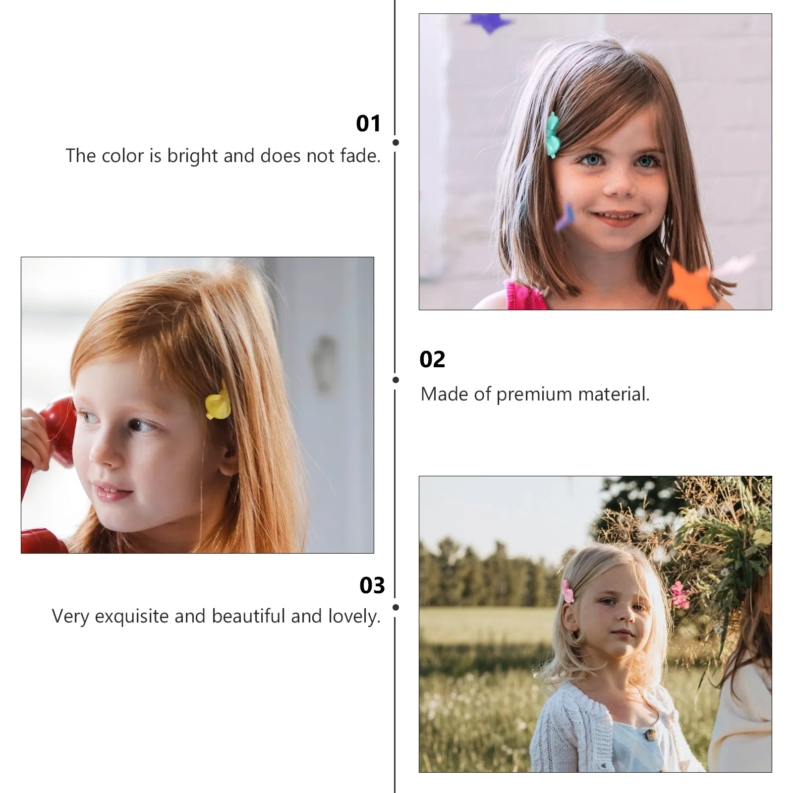 100Pcs Butterfly Knot Hairpins Cute Girl Hair Clips Premium Material Delicate Style Baby Headdress Clip for Outdoor Use
100Pcs Butterfly Knot Hairpins Cute Girl Hair Clips Premium Material Delicate Style Baby Headdress Clip for Outdoor Use